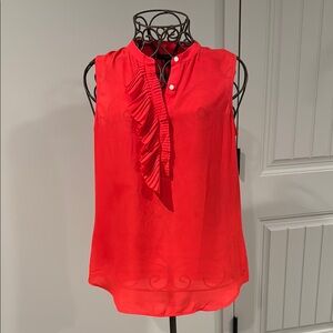 Banana Republic Sleeveless Ruffle Top